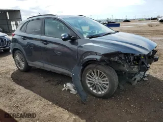2021 Hyundai Kona SEL with VIN KM8K2CAA2MU733561, listed as a Copart auction lot 51071255 with 17,247 mi miles and Salvage Title. Bid and sale history available at carsss.com. Image 4.