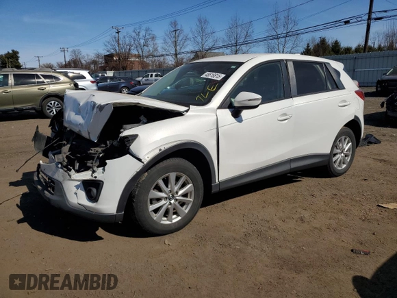 2015 Mazda CX-5 Touring with VIN JM3KE4CY6F0470164, listed as a Copart auction lot 48616815 with 0 mi miles and Salvage Title. Bid and sale history available at carsss.com. Image 1.