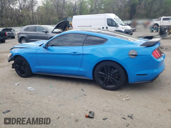 2017 Ford Mustang EcoBoost with VIN 1FA6P8TH3H5249046, listed as a Copart auction lot 50727285 with 109,888 mi miles and Salvage Title. Bid and sale history available at carsss.com. Image 2.