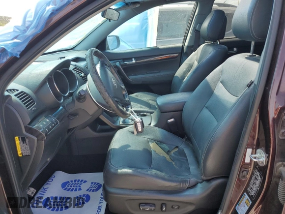 2011 Kia Sorento EX with VIN 5XYKUDA20BG152863, listed as a Copart auction lot 51738585 with 103,817 mi miles and Salvage Title. Bid and sale history available at carsss.com. Image 7.