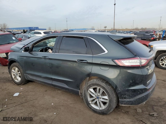 2015 Ford Edge SEL with VIN 2FMTK4J92FBC38673, listed as a Copart auction lot 44135445 with 89,855 mi miles and Salvage Title. Bid and sale history available at carsss.com. Image 2.