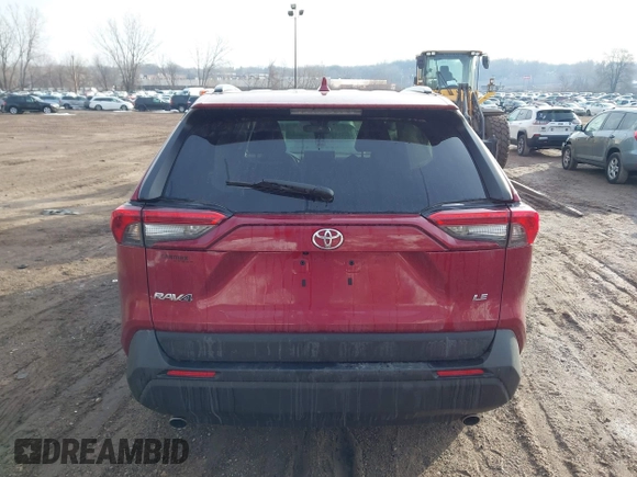 2020 Toyota RAV4 LE with VIN 2T3H1RFV7LC066893, listed as a IAAI auction lot 41730516 with 35,323 mi miles. Bid and sale history available at carsss.com. Image 17.