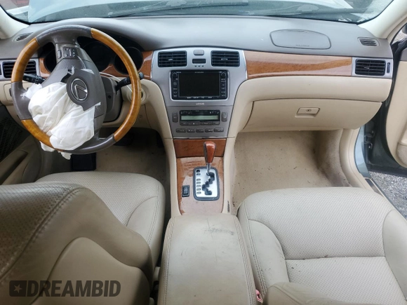 2005 Lexus ES 350 with VIN JTHBA30G455115696, listed as a Copart auction lot 51939445 with 120,311 mi miles and Salvage Title. Bid and sale history available at DreamBid. Image 8.