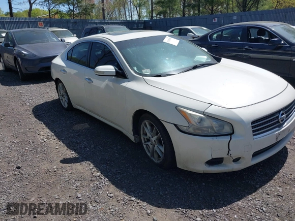 2009 Nissan Maxima SV with VIN 1N4AA51E79C861010, listed as a IAAI auction lot 42135001 with 154,557 mi miles and . Bid and sale history available at DreamBid. Image 1.