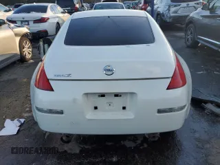 2005 Nissan 350Z Touring with VIN JN1AZ34E35M651515, listed as a Copart auction lot 45139935 with 107,963 mi miles and Salvage Title. Bid and sale history available at carsss.com. Image 6.