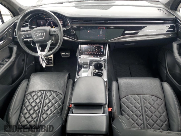 2020 Audi SQ7 z VIN WA1VWAF74LD012965, wystawiony jako Copart lot #64634414 z przebiegiem 67 166 mil mil oraz Szkoda całkowita • Salvage title. Historia ofert i sprzedaży dostępna na DreamBid. Obrazek 8.