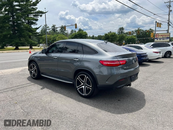 2019 Mercedes-Benz GLE 43 AMG with VIN 4JGED6EB7KA140515, listed as a Copart auction lot 63712345 with 111,130 mi miles and Clean title. Bid and sale history available at DreamBid. Image 3.