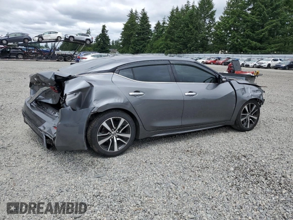 2021 Nissan Maxima SV with VIN 1N4AA6CV0MC504375, listed as a Copart auction lot 59573315 with 103,451 mi miles and Salvage title. Bid and sale history available at DreamBid. Image 3.