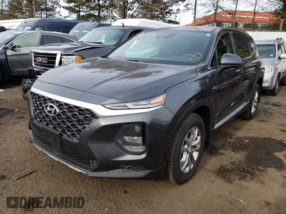 2020 Hyundai Santa Fe SE with VIN 5NMS2CAD1LH267190, listed as a Copart auction lot 31867502 with 18,255 mi miles. Bid and sale history available at carsss.com. Image 2.