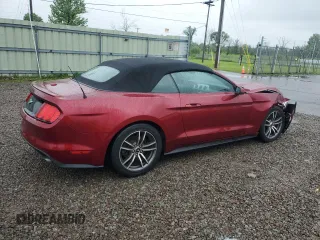 2016 Ford Mustang EcoBoost Premium with VIN 1FATP8UH4G5304510, listed as a Copart auction lot 59869815 with 33,438 mi miles and Salvage title. Bid and sale history available at DreamBid. Image 3.