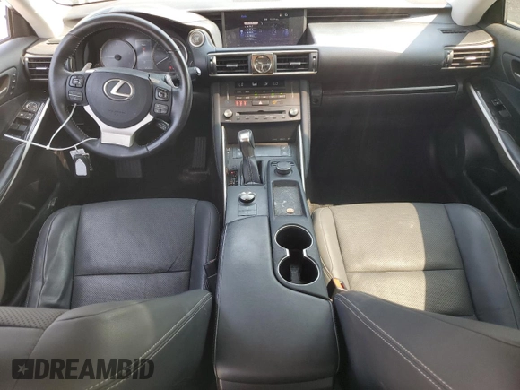 2019 Lexus IS 300 with VIN JTHBA1D2XK5089832, listed as a Copart auction lot 59047405 with 5,533 mi miles and Salvage title. Bid and sale history available at DreamBid. Image 8.