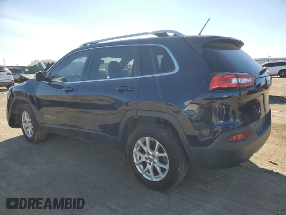 2015 Jeep Cherokee Latitude with VIN 1C4PJMCB9FW709077, listed as a Copart auction lot 76240454 with 104,882 mi miles and Salvage Title. Bid and sale history available at DreamBid. Image 2.