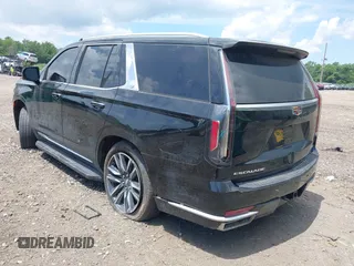 2023 Cadillac Escalade 4WD Premium Luxury with VIN 1GYS4CKL8PR456737, listed as a IAAI auction lot 42422723 with 22,658 mi miles and . Bid and sale history available at DreamBid. Image 3.