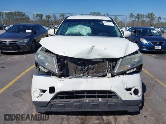 2016 Nissan Pathfinder Platinum with VIN 5N1AR2MM2GC643957, listed as a IAAI auction lot 41650970 with 165,177 mi miles. Bid and sale history available at carsss.com. Image 12.