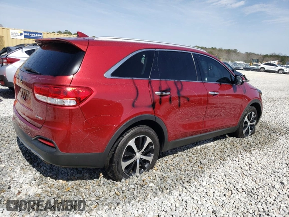 2018 Kia Sorento EX with VIN 5XYPH4A5XJG397284, listed as a Copart auction lot 48221915 with Not Provided miles and Salvage Title. Bid and sale history available at DreamBid. Image 3.
