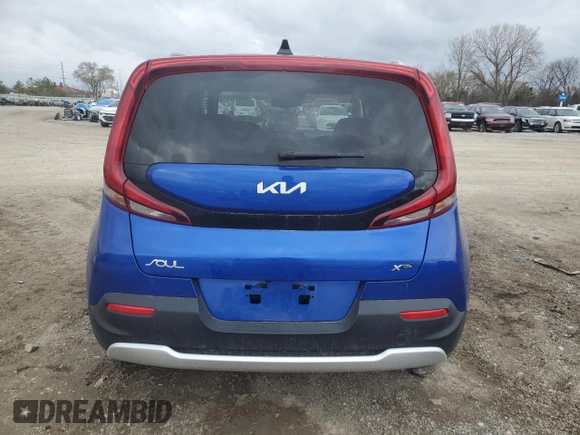 2022 Kia Soul X-Line with VIN KNDJ23AU1N7179164, listed as a Copart auction lot 79697254 with 18,138 mi miles and Salvage Title. Bid and sale history available at DreamBid. Image 6.