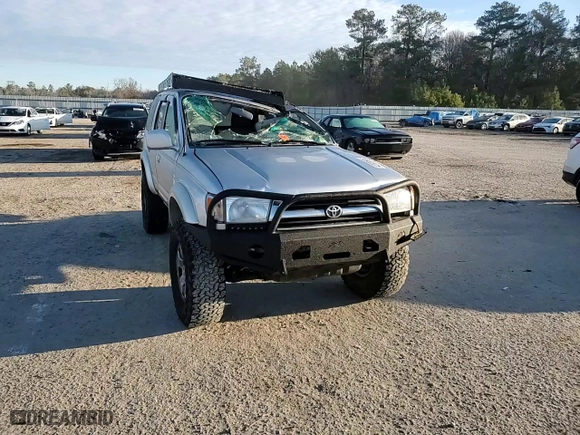 2000 Toyota 4Runner SR5 with VIN JT3HN86R2Y0314063, listed as a Copart auction lot 42009585 with 0 mi miles and Salvage Title. Bid and sale history available at carsss.com. Image 10.