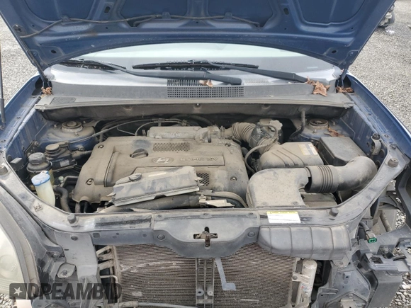 2007 Hyundai Tucson GLS with VIN KM8JM12B77U650438, listed as a Copart auction lot 50941065 with 189,707 mi miles and Salvage Title. Bid and sale history available at carsss.com. Image 12.
