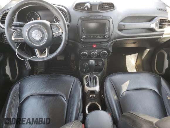2015 Jeep Renegade Limited z VIN ZACCJBDT8FPB42089, wystawiony jako Copart lot #57582975 z przebiegiem 99 289 mil mil oraz Szkoda całkowita • Salvage title. Historia ofert i sprzedaży dostępna na DreamBid. Obrazek 8.