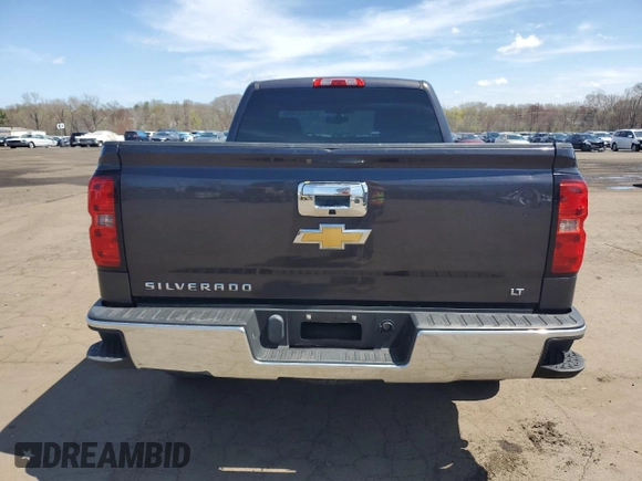 2014 Chevrolet Silverado 1500 LT with VIN 1GCRCREH0EZ415162, listed as a Copart auction lot 53954945 with 232,391 mi miles and Salvage Title. Bid and sale history available at DreamBid. Image 6.