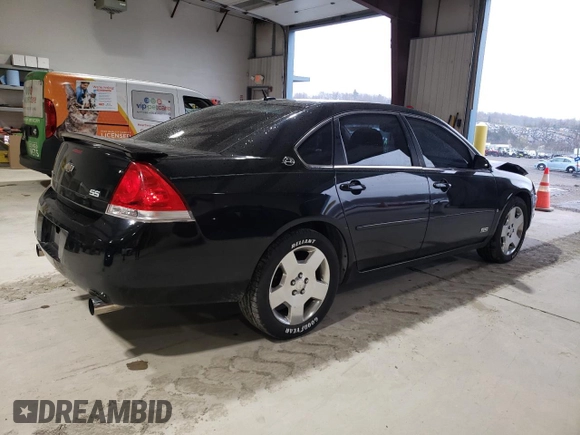 2006 Chevrolet Impala SS with VIN 2G1WD58C769320174, listed as a Copart auction lot 52343995 with 207,386 mi miles and Salvage Title. Bid and sale history available at DreamBid. Image 3.