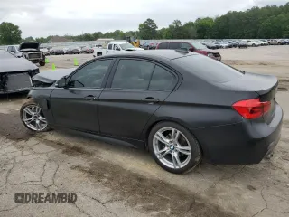 2017 BMW 3 Series 330e iPerformance with VIN WBA8E1C51HK480015, listed as a Copart auction lot 53811974 with 59,262 mi miles and Salvage Title. Bid and sale history available at carsss.com. Image 2.