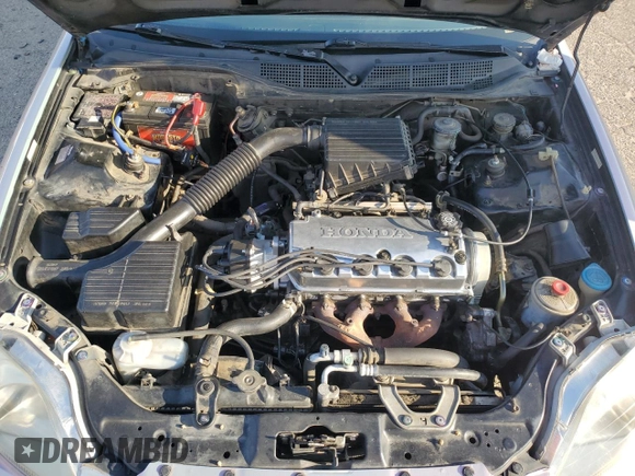 1998 Honda Civic DX with VIN 1HGEJ6127WL054586, listed as a Copart auction lot 48623585 with 328,988 mi miles and Salvage Title. Bid and sale history available at carsss.com. Image 11.