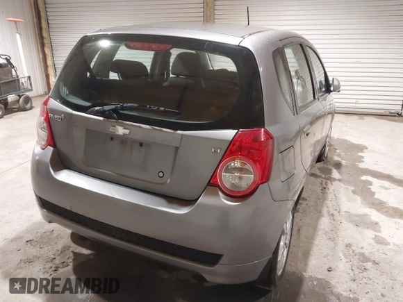 2009 Chevrolet Aveo 1LT with VIN KL1TD66E09B663679, listed as a IAAI auction lot 41911920 with 69,579 mi miles and . Bid and sale history available at DreamBid. Image 4.