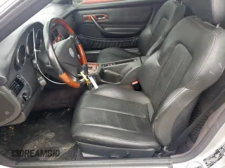 2003 Mercedes-Benz SLK 320 with VIN WDBKK65F73F284794, listed as a Copart auction lot 55833335 with 90,033 mi miles and Salvage title. Bid and sale history available at DreamBid. Image 7.