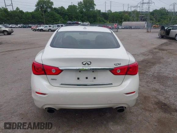 2017 Infiniti Q50 Premium z VIN JN1EV7AR5HM836200, wystawiony jako IAAI lot #42352743 z przebiegiem 127 105 mil mil oraz . Historia ofert i sprzedaży dostępna na DreamBid. Obrazek 17.