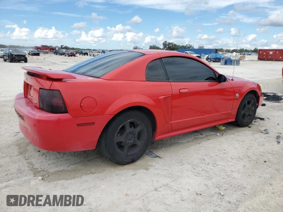 2004 Ford Mustang Standard with VIN 1FAFP40644F198897, listed as a Copart auction lot 47007415 with 129,067 mi miles and Salvage title. Bid and sale history available at DreamBid. Image 3.