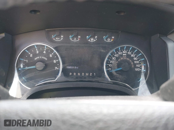 2013 Ford F-150 XL with VIN 1FTFW1EF7DKD34810, listed as a IAAI auction lot 41919083 with 158,531 mi miles. Bid and sale history available at carsss.com. Image 7.