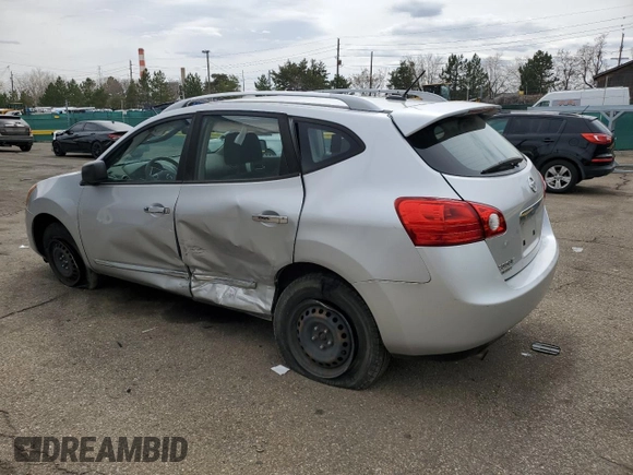 2015 Nissan Rogue S with VIN JN8AS5MV3FW761889, listed as a Copart auction lot 52535885 with 161,734 mi miles and Salvage Title. Bid and sale history available at DreamBid. Image 2.