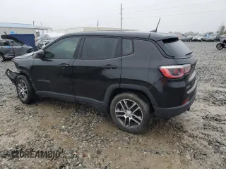 2019 Jeep Compass Sport with VIN 3C4NJCAB1KT850956, listed as a Copart auction lot 47851285 with 26,301 mi miles and Salvage title. Bid and sale history available at DreamBid. Image 2.