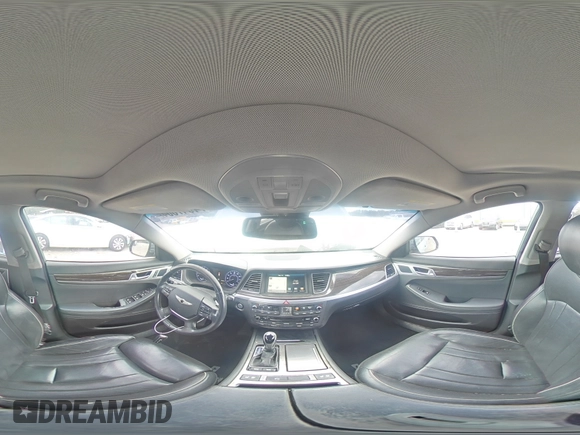 2015 Hyundai Genesis 3.8L with VIN KMHGN4JEXFU071785, listed as a Copart auction lot 71847804 with 153,816 mi miles and Salvage Title. Bid and sale history available at carsss.com. Image 12.