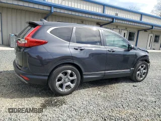 2019 Honda CR-V EX-L with VIN 5J6RW1H87KA027659, listed as a Copart auction lot 49688605 with 38,450 mi miles and Salvage Title. Bid and sale history available at carsss.com. Image 3.