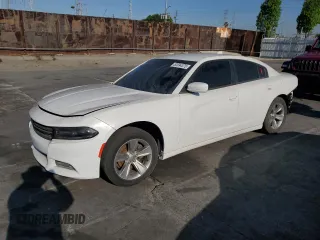 2018 Dodge Charger SXT Plus with VIN 2C3CDXHG7JH216022, listed as a Copart auction lot 52594375 with 96,453 mi miles and Clean Title. Bid and sale history available at carsss.com. Image 1.