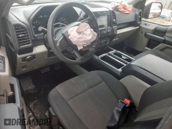 2020 Ford F-150 XL with VIN 1FTEW1CP2LKF36993, listed as a Copart auction lot 59711375 with 92,098 mi miles and Salvage title. Bid and sale history available at DreamBid. Image 8.