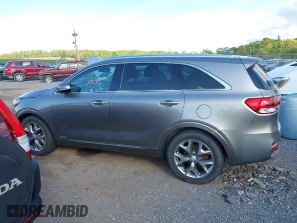 2016 Kia Sorento SX with VIN 5XYPKDA51GG031823, listed as a IAAI auction lot 42142495 with 87,132 mi miles. Bid and sale history available at carsss.com. Image 14.