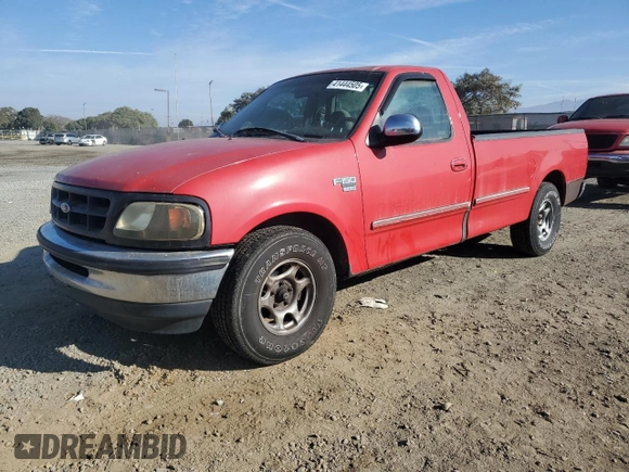 1998 Ford F-150 XL with VIN 1FTRF17LXWNA22532, listed as a Copart auction lot 41444505 with 222,686 mi miles and Clean title. Bid and sale history available at DreamBid. Image 1.
