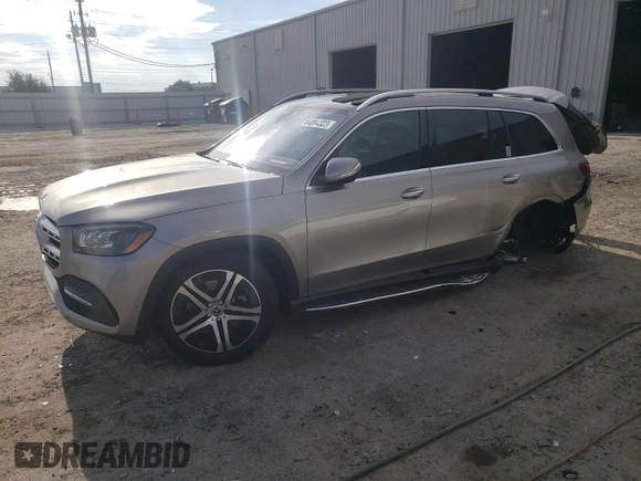 2021 Mercedes-Benz GLS with VIN 4JGFF5KE5MA425370, listed as a Copart auction lot 64064323 with 40,922 mi miles. Bid and sale history available at carsss.com. Image 1.