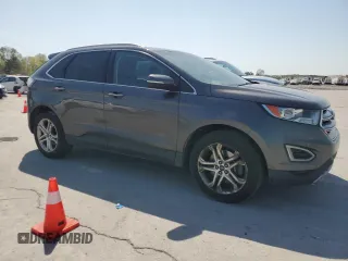 2018 Ford Edge Titanium with VIN 2FMPK4K97JBB80391, listed as a Copart auction lot 53042425 with 162,930 mi miles and Clean Title. Bid and sale history available at carsss.com. Image 4.