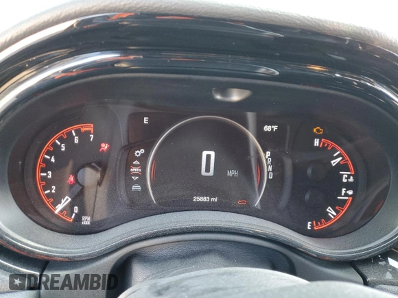 2023 Dodge Durango Pursuit with VIN 1C4RDJFG8PC605155, listed as a Copart auction lot 50243075 with 25,883 mi miles and Salvage title. Bid and sale history available at DreamBid. Image 9.