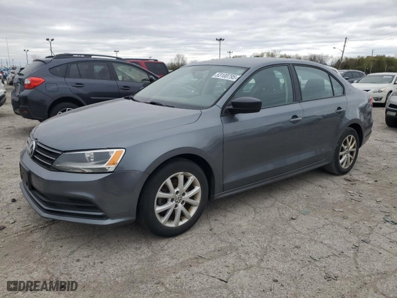 2015 Volkswagen Jetta Sedan 1.8T SE with VIN 3VWD17AJ5FM270004, listed as a Copart auction lot 53100795 with 132,399 mi miles and Clean Title. Bid and sale history available at carsss.com. Image 1.