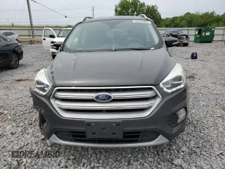 2018 Ford Escape Titanium with VIN 1FMCU9J97JUB34691, listed as a Copart auction lot 56404625 with 107,037 mi miles and Salvage title. Bid and sale history available at DreamBid. Image 5.