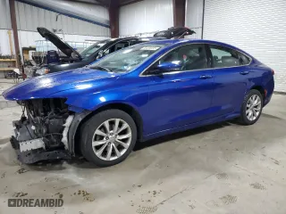 2015 Chrysler 200 C with VIN 1C3CCCCB8FN542062, listed as a Copart auction lot 50426835 with 86,987 mi miles and Salvage Title. Bid and sale history available at carsss.com. Image 1.