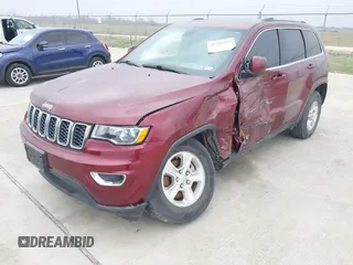 2017 Jeep Grand Cherokee Laredo with VIN 1C4RJEAG5HC780326, listed as a IAAI auction lot 41743223 with 73,675 mi miles. Bid and sale history available at carsss.com. Image 17.
