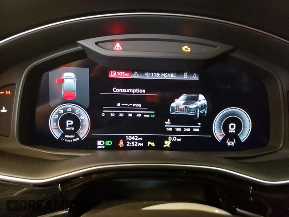 2023 Audi Q7 Premium with VIN WA1AXBF74PD007479, listed as a Copart auction lot 63156033 with 1,042 mi miles and . Bid and sale history available at DreamBid. Image 9.