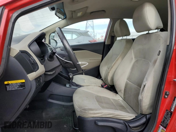 2013 Kia Rio LX with VIN KNADM5A32D6210014, listed as a Copart auction lot 86190454 with 160,175 mi miles and Salvage Title. Bid and sale history available at carsss.com. Image 7.