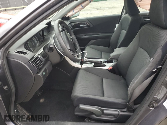 2017 Honda Accord Sedan LX with VIN 1HGCR2F37HA117422, listed as a Copart auction lot 51909935 with 131,195 mi miles and Salvage Title. Bid and sale history available at carsss.com. Image 7.